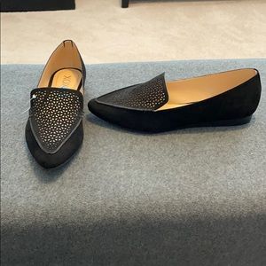 Flat pointy felt NEW shoes